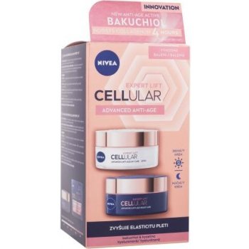 Nivea Hyaluron Cellular Filler Hyaluron Cellular Filler remodelačný denný krém SPF 30 50 ml + Hyaluron Cellular Filler remodelačný nočný krém 50 ml darčeková sada