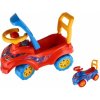 Teddies Odrážadlo auto plast 68x46x29cm 2 farby od 12 do 35 mesiacov