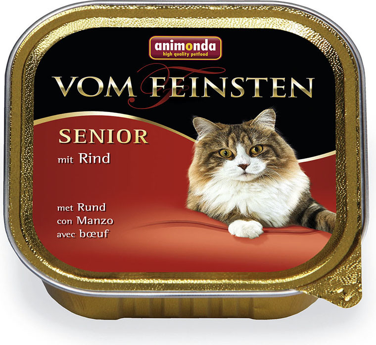 Animonda Vom Feinsten Cat Senior hovädzie 100 g