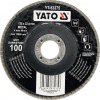 yato Kotouč lamelový korundový 125 x 22,4 mm P40 YT-83272