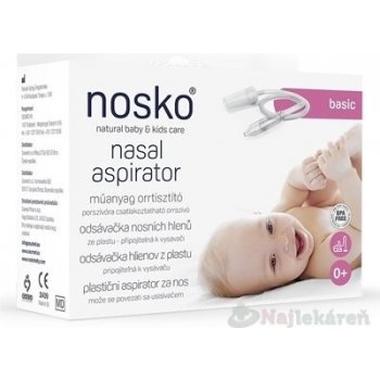 Nosko nasal aspirator basic odsávačka hlienov z plastu