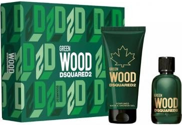 Dsquared² Green Wood EDT 100 ml + sprchový gel 150 ml