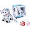 Wiky Programovateľný robot na diaľkové ovládanie plastový biely 21 cm