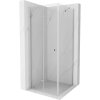 Mexen Lima skladací sprchový kút 90 x 90 cm, transparentný, chróm - 856-090-090-01-00