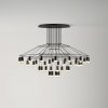 VIBIA Wireflow CHANDELIER 0376 04 /1A LED (Závesné španielske LED svietidlo.)