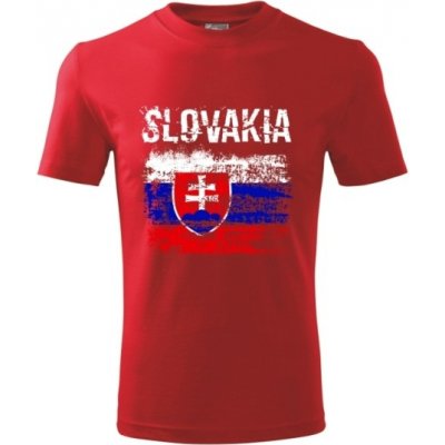 Valach tričko Slovakia vlajka červené