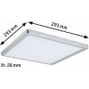 Paulmann Atria Shine panel on/off chróm 830 29x29 - 70994