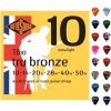 Struny pre akustickú gitaru Rotosound Tru Bronze 10-50