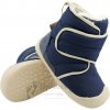 Detské zateplené barefoot capačky Bundgaard Nuri navy (BG303323 5385) - veľ. 20