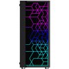 Gembird Computer Fornax 2500 ARGB/Midi Tower/Transpar./Černá CCC-FC-2500