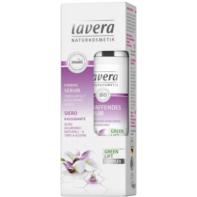 Lavera Firming Serum spevňujúce pleťové sérum s bielym čajom 30 ml