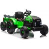 LEAN CARS Elektrický Traktor s vlečkou CH9959B - 24V zelený - 2x120W - BATÉRIA - 24V 9Ah - 2026