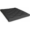 futons.cz FUTON natural cotton (bavlna) Grey 160*200 cm