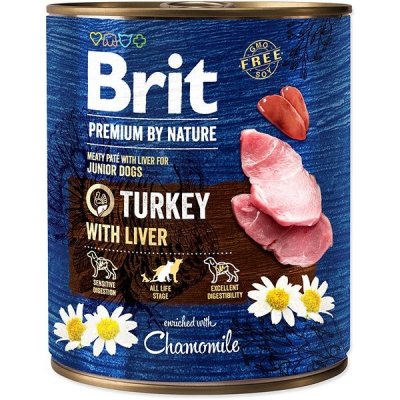 Brit Premium by Nature Turkey with Liver 800 g