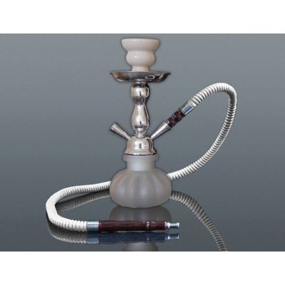 SHISHA 1 s kufríkom biela 25 cm