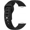 BStrap Silicone remienok na Huawei Watch Fit 3, black