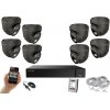 Monitorrs Security 4K IP 8 kamerový set 8 Mpix GDome (6377K8) (Monitorrs Security)