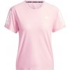 Dámske bežecké tričko adidas, OWN THE RUN T-SHIRT ružová,biela XS