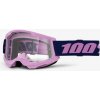 MX Okuliare 100% STRATA 2 Purple - Clear lens