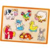 Viga Drevené puzzle - Farma