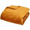 Atmosphera deka polyester oranžová 130x180