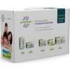 Herbo Medica Promašťovácí krém 50 ml + promašťovací mlieko 150 ml + pH balance 321 g + probiotiká 60 kapsúl + omega 3 & 6 60 kapsúl darčeková sada