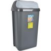 Kinekus Kôš na odpad zasúvací, 50L, plastový, RASMUS, grafit