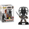 Funko POP! #491 Star Wars: The Mandalorian - Mando with Dark Saber (GITD) (Special Edition)