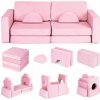 Pohovka Ecotoys TMSRT-15 PINK 55 x 55 cm, tkanina ružová