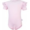 Little Angel Body tenké Tlač krátky rukáv Outlast® UV 50+ Ružové baby Veľ. 68