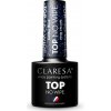 Claresa Gél lak TOP NO WIPE Glitter Blue 5 g