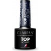 Claresa Gél lak TOP NO WIPE Glitter Blue 5 g