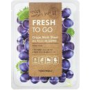 Tony Moly Fresh To Go Grape Mask Sheet Тextílna maska s extraktom z hrozna Fresh To Go Grape Mask Shee 20 g