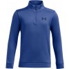 Chlapčenská mikina Under Armour, ARMOUR FLEECE 1/4 ZIP modrá,čierna, XL