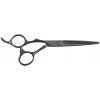 Olivia Garden SilkCut PRO Shear Matt Black LEFT kadeřnické nůžky pro leváky 5,75'