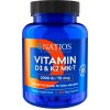 NATIOS Vitamin D3 & K2 (MenaQ7 MK-7), 2000 IU & 75 mcg, 100 kapslí