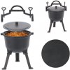 Poľovnícky liatinový kotlík 5L 62490 BBQ3703