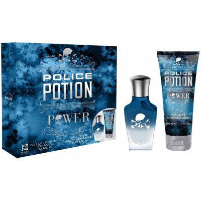 Police Potion Power, SET: Parfumovaná voda 30ml + Sprchový gél 100ml pre mužov
