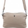 BELLA BELLY Latté hnedá crossbody dámska kabelka s tromi oddielmi 5414-BB