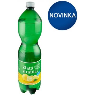 Zlatá Studňa S príchuťou citrón sýtený 1,5 l