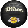 Basketbalová lopta Wilson Los Angeles Lakers Black mini veľ. 3