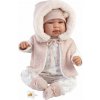 Llorens 84486 New Born – reálne bábätko so zvukmi a mäkkým látkovým telom – 44 cm 8426265844869