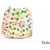 Ritkavsuchu Vrchné PUL nohavičky SZ S 3-10kg Dots
