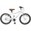 Detský bicykel 24 palcový pre deti vo veku 8-12 rokov, biely
