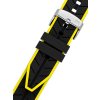 Čierno žltý silikónový remienok Morellato Sesia M 4985187.897 22 mm