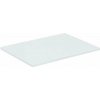 Ideal Standard Connect Air vrchná doska 60,4 x 1,8 x 44,2 cm lesklý světlý šedý lak E0848EQ