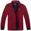 Dámska softshellová bunda, zateplená - Wolf B2372, bordo Farba: Bordo, Veľkosť: XL