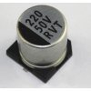 SMD hliníkový kondenzátor rôzne varianty - 50V 220UF
