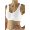 Gina Podprsenkový top 07016P - ECO bambus Biela XL/2XL