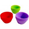 MAKRO - Košíčky na muffiny silikón 6ks rôzne farby